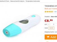 Thermometre infrarouge à moins de 9 euros