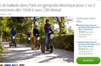 Paris : 20 euros la balade d’une heure en Giropode à Paris