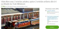 Rhone Alpes : 50% de réduction sur les entrées au musée du train miniature