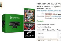 Bon prix console xbox one + 3 jeux à 299€