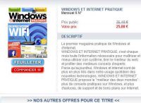 Bon plan abonnement magazine Windows et internet pratique à 10€