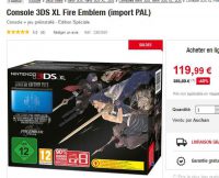 Pack console 3ds xl emblem fire à 119€
