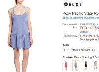 15€ la robe Roxy legère