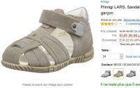 Sandales cuir bebe Primigi entre 23 et 27€