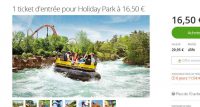 Allemagne : Parc attractions Holiday Parc : billets pas chers