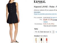 Robe Kaporal pour femmes à 17.7€