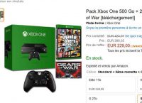 Xbox one pas chère ! 229€ avec deux manettes et 2 jeux .. le 12 juillet