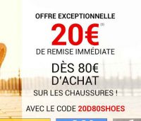 Go Sport : 20€ de réduction pour 80 d’achats en chaussures