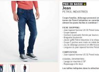 15€ le jeans hommes Petrol Industries ( en 42)