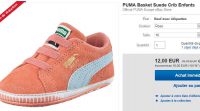 Chaussures puma Cuir pour bébé à 12€