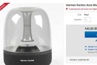 Enceinte Harman Kardon à 143€ en vente flash ( 284 à la fnac)