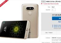 Smartphone LG G5 à 317€