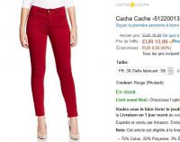 11€ le pantalon slim cache cache pour femmes