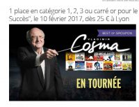 Lyon : billets à prix réduits pour le concert de Vladimir Cosma « 50 ans de succes »