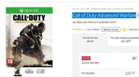 Soldes jeux videos : Call of duty aw à 6€ pour xbox one