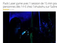 Lyon : Lasergame à moitié prix