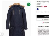 Manteau creeks pour femmes à 24€