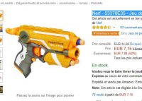 Soldes jouet : pistolet nerf elite firestrike à 7€ (voire meme 6€) – au moins 15€ ailleurs