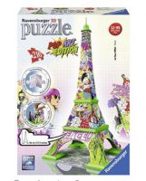 Puzzle 3D Tour Eiffel Pop Art Ravensburger à 12.51€