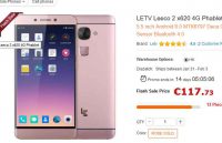 Smartphone Decacore Letv leeco 2×620 à 117€