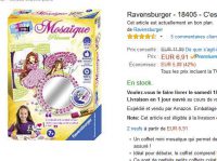 Jouet : Jeu creatif mosaique princess de ravensburger à moins de 7€