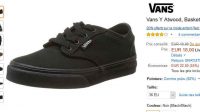 Chaussures Vans Atwood enfants à 18€