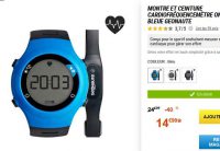 Sport : 15€ la montre cardio decathlon avec ceinture (40% de remise)
