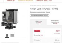 Caméra sportive Hyundai à 19.9€ chez la fnac