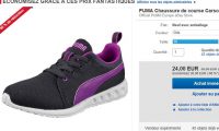 Chaussures Running femmes PUMA CARSON à 24€