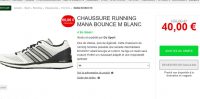 Chaussures de running Adidas Mana Bounce à 40€