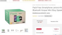 Smartphone : PACK LENOVO K6 + enceinte à 169€ à la fnac