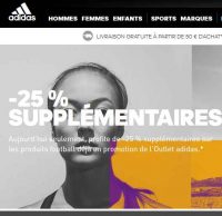 Adidas: 25% sur les articles football déjà en promo le 30/05
