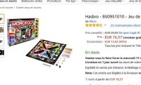 Jeu Monopoly empire à 16.5€