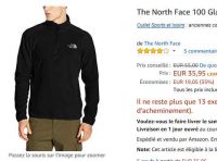 POlaire North Face 100 glacier à 35€ ( pour hommes)