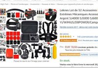 13.66€ le pack d’accessoires pour caméra sportives (etui + fixations)