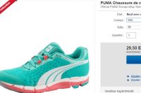 chaussures running femmes PUMA FAAS 600 à 29.5€