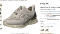 Soldes: 17-20€ des chaussures geox suzie pour filles