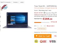 164€ le netbook windows 10 15 pouces 4go de ram / 64go de stockage