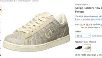 Sneakers Tacchini Now Grid Glitter pour femmes à 15.5€