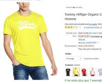 8.97€ le tee shirt tommy hilfiger