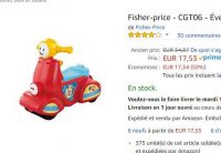 Trotteur scooter fisher price à 17.7€
