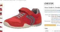 Chaussures GEOX SNAKE à 18€ ( en 29 30 31 32)