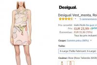 23.99€ la robe desigual vest menta