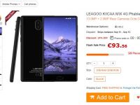 Smartphone pas cher : 93€ le LEAGOO KIICAA MIX (5.5 , 3go , 32go)