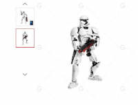 Figurine à construire Starwars Stormtrooper à seulement 3,82 euros