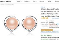 Bon plan bijoux : 5.99€ les boucles d’oreilles en argent avec perles rose