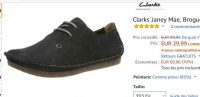 Chaussures cuir femmes Clarks Janey Mae à 30 -32€