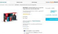 292€ le pack console Nintendo Switch