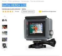 Black friday : Camera go pro hero+ lcd à 149€