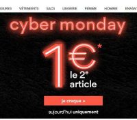 CYBERMONDAY LA HALLE : deuxieme article à 1€